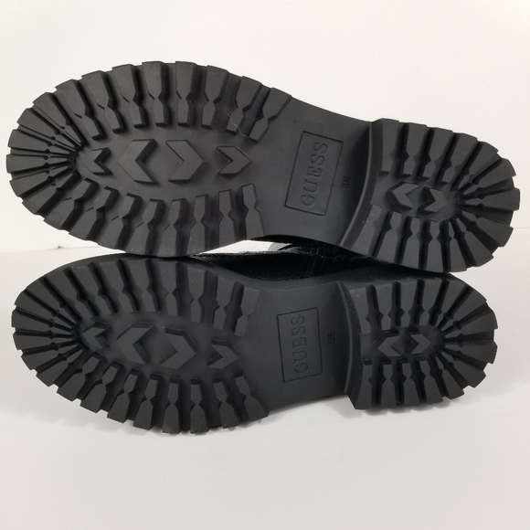 GUESS Oak Quilted Combat Logo Boots - Picture 12 of 12